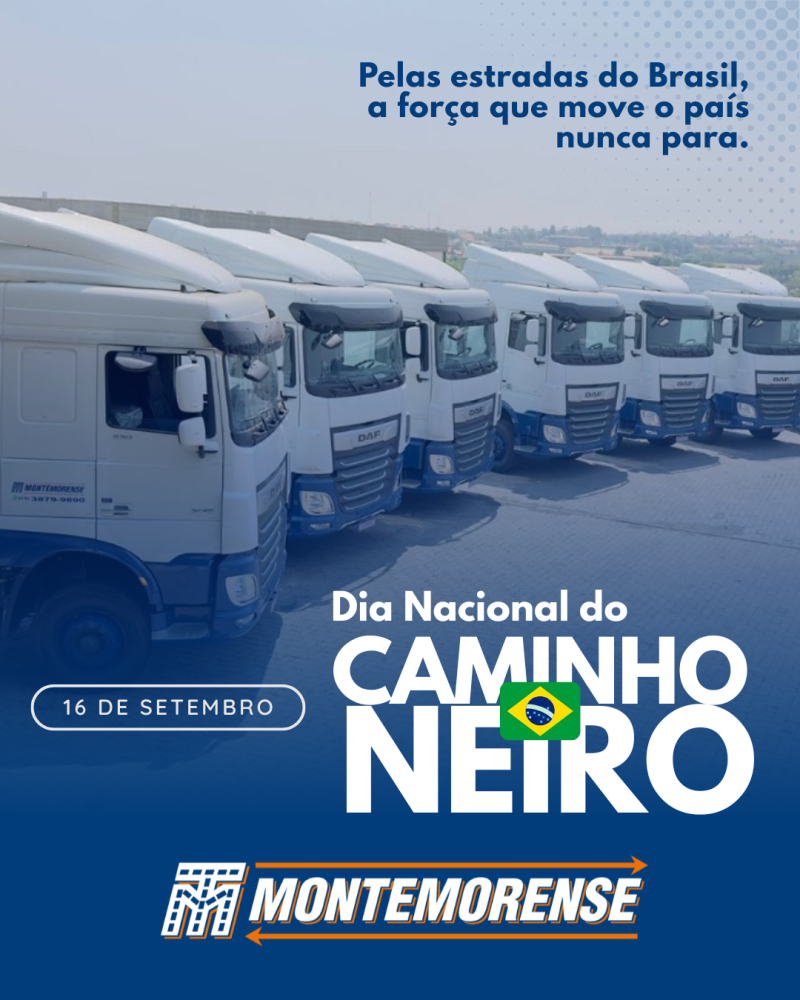 16 de Setembro - Dia Nacional do Caminhoneiro